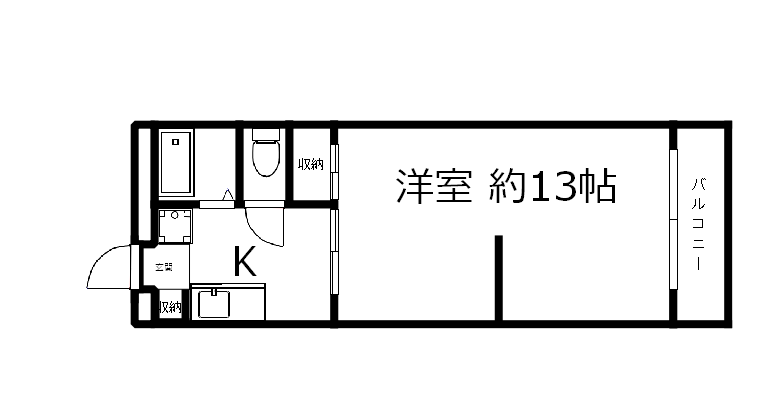 京都府城陽市寺田垣内後 1 K 301号室 小型犬可！物件です！ - 1