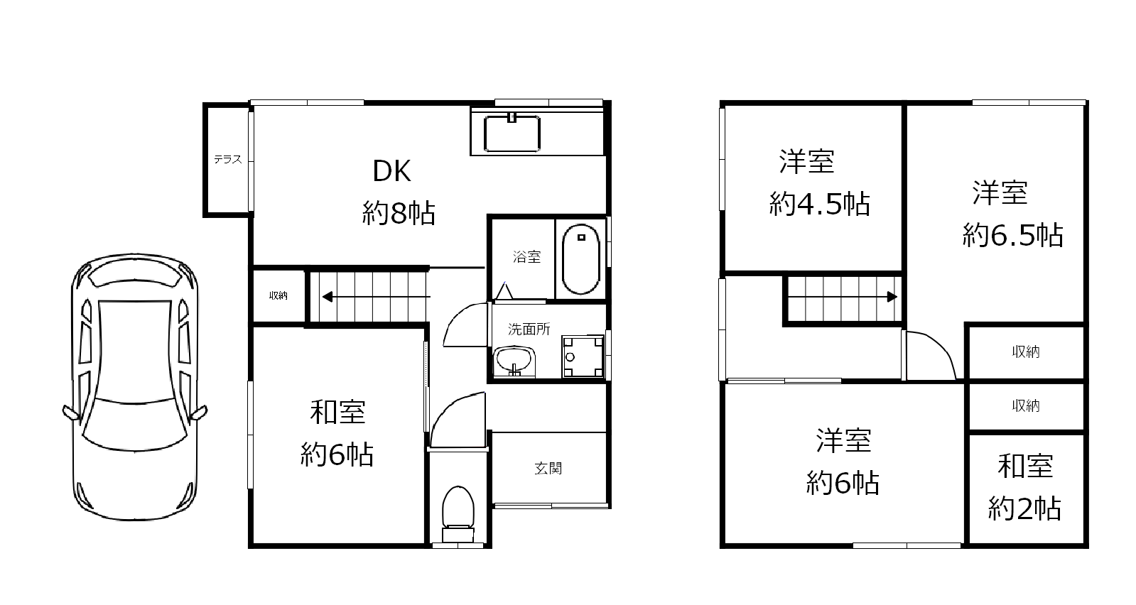 京都府城陽市富野北角　4 SDK　小型犬可！物件です！ - 1