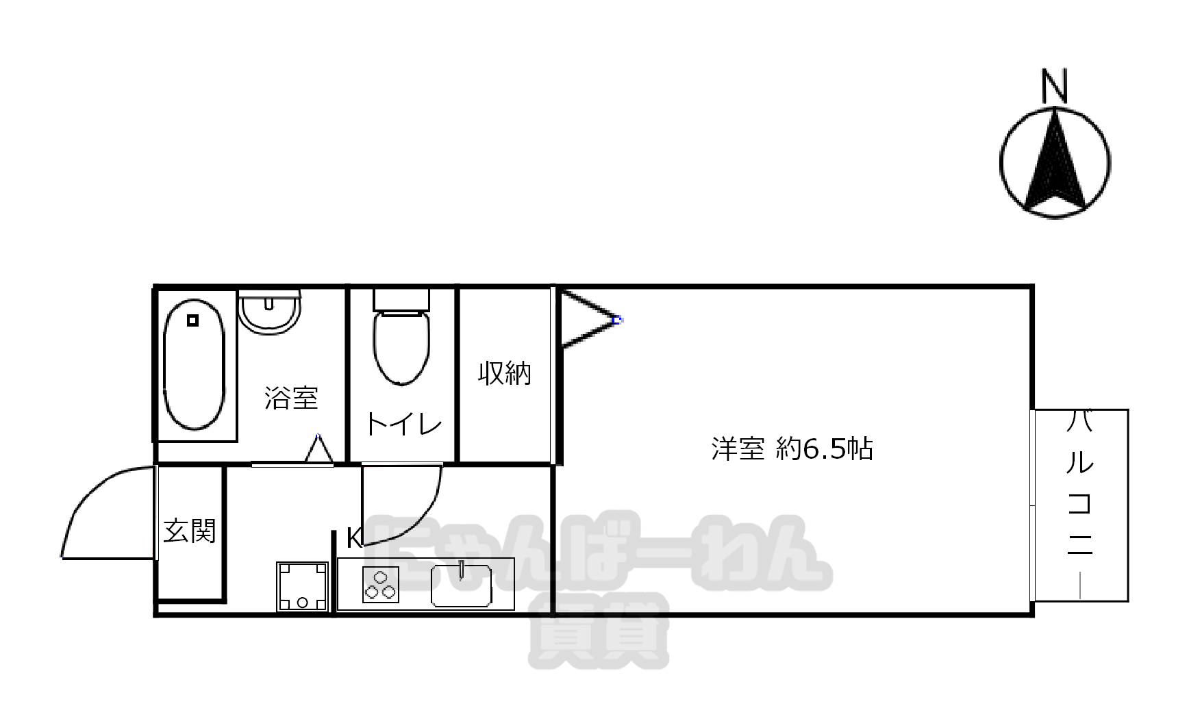 京都府宇治市大久保町久保　1 K　猫可！小型犬可！物件です！ - 1