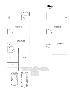 京都府城陽市寺田市ノ久保　4 K　猫可！小型犬可！中型犬可！大型犬可！多頭可！物件です！