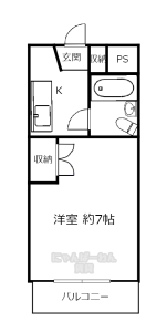 京都府城陽市枇杷庄出羽　1 K　猫可！小型犬可！多頭可！物件です！