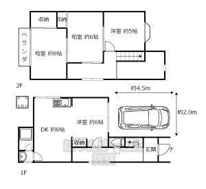 京都府宇治市神明石塚　4 DK　小型犬可！中型犬可！多頭可！物件です！