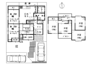 京都府宇治市広野町尖山　7 DK　猫可！小型犬可！中型犬可！大型犬可！多頭可！物件です！