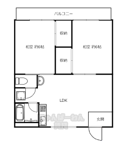 京都府宇治市槇島町落合 エバー・グリーン宇治弐番館 105　2 DK　猫可！小型犬可！中型犬可！大型犬可！多頭可！物件です！