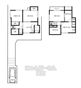【畳改装中】京都府宇治市木幡南山　5 K　小型犬可！多頭可！物件です！